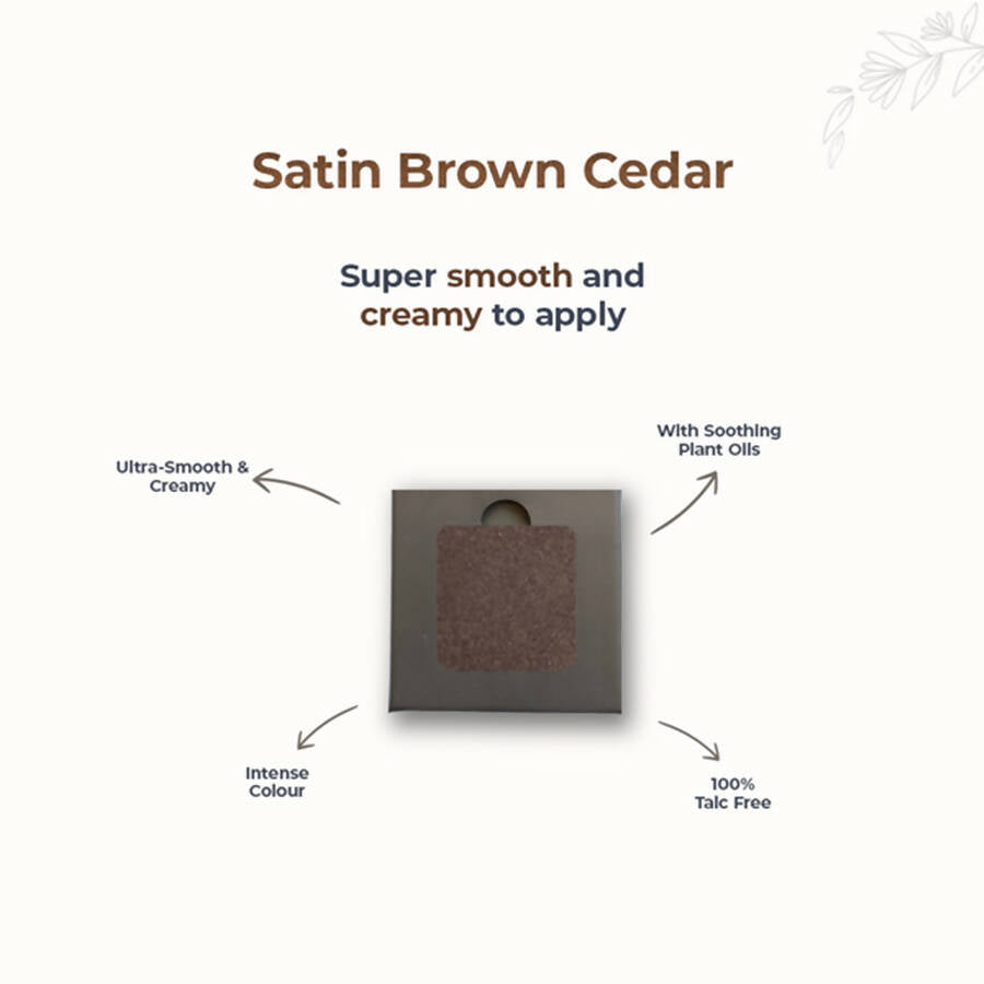 Disguise Satin Smooth Eyeshadow Squares - Brown Cedar 213 - Distacart