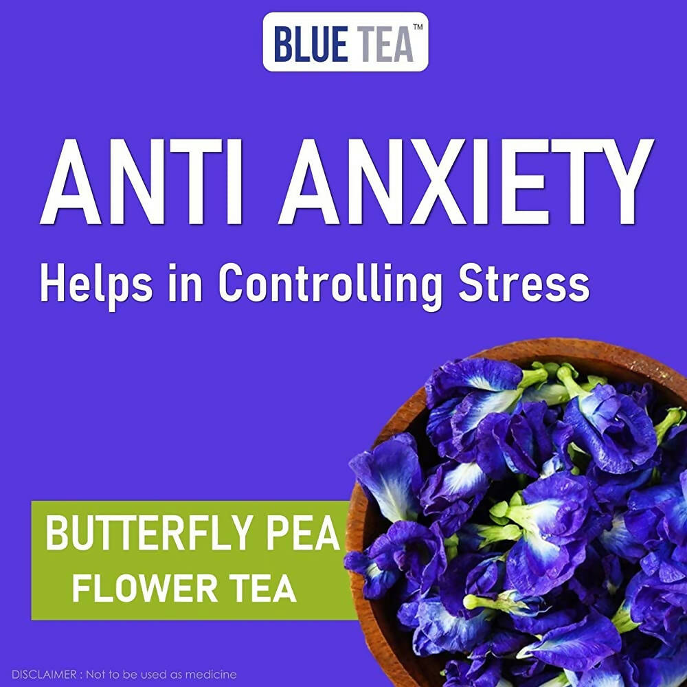 Butterfly Pea Ashwagandha Herbal Tea Bags - Distacart