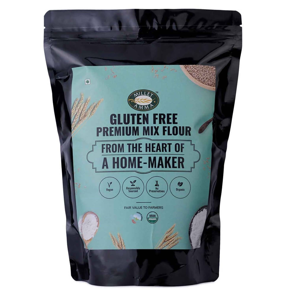Millet Amma Organic Gluten Free Premium Mix Flour - Distacart