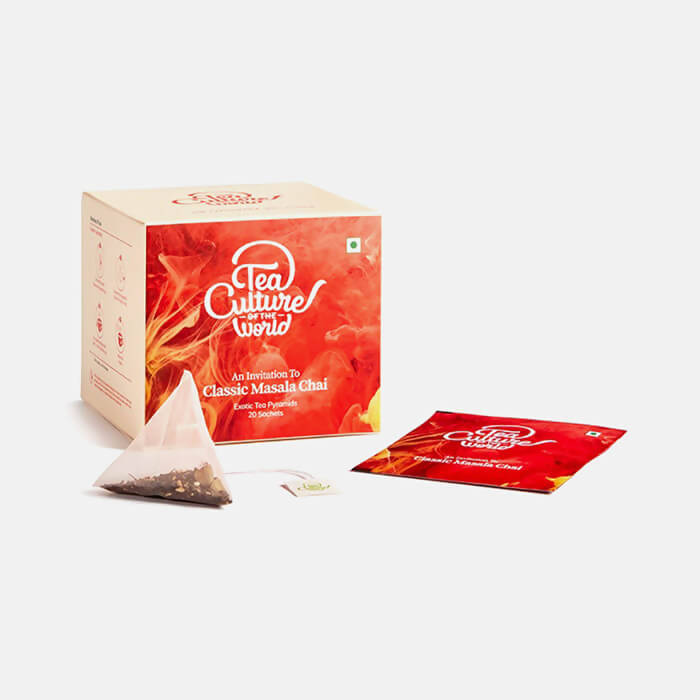 Tea Culture Classic Masala Chai Tea Bags - Distacart