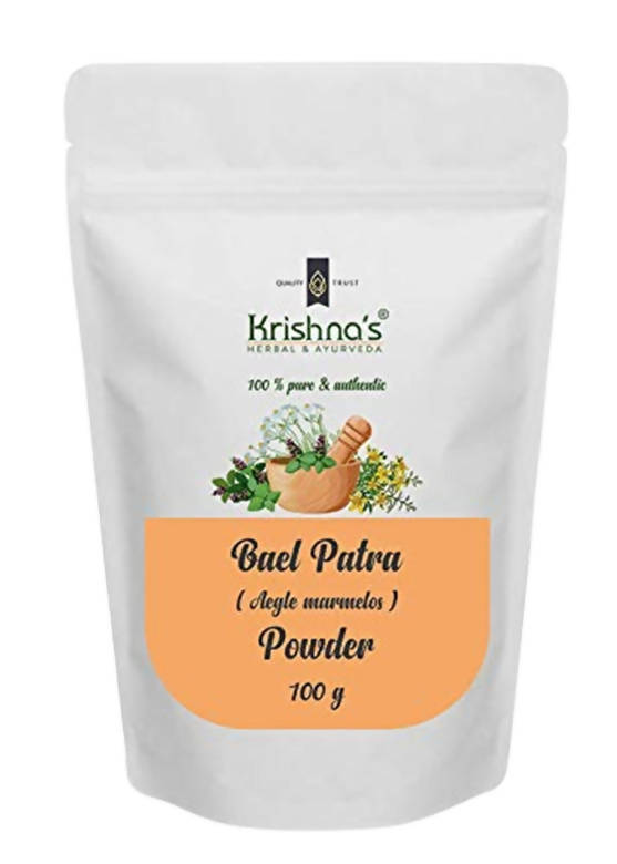 Krishna's Herbal & Ayurveda Bael Patra Powder - Distacart