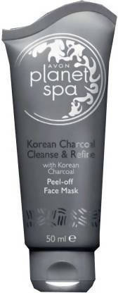 Thumbnail for Avon Planet Spa Korean Charcoal Cleanse & Refine Peel-off Face Mask