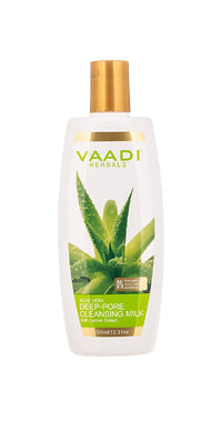 Thumbnail for Vaadi Herbals Aloe Vera Deep Pore Cleansing Milk