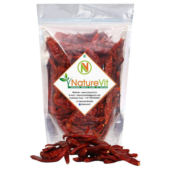 NatureVit Dried Red Chilies