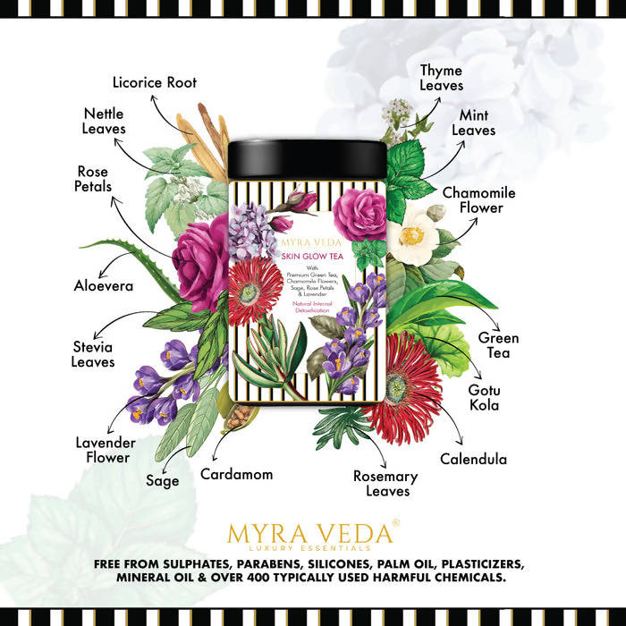 Myra Veda Skin Glow Tea