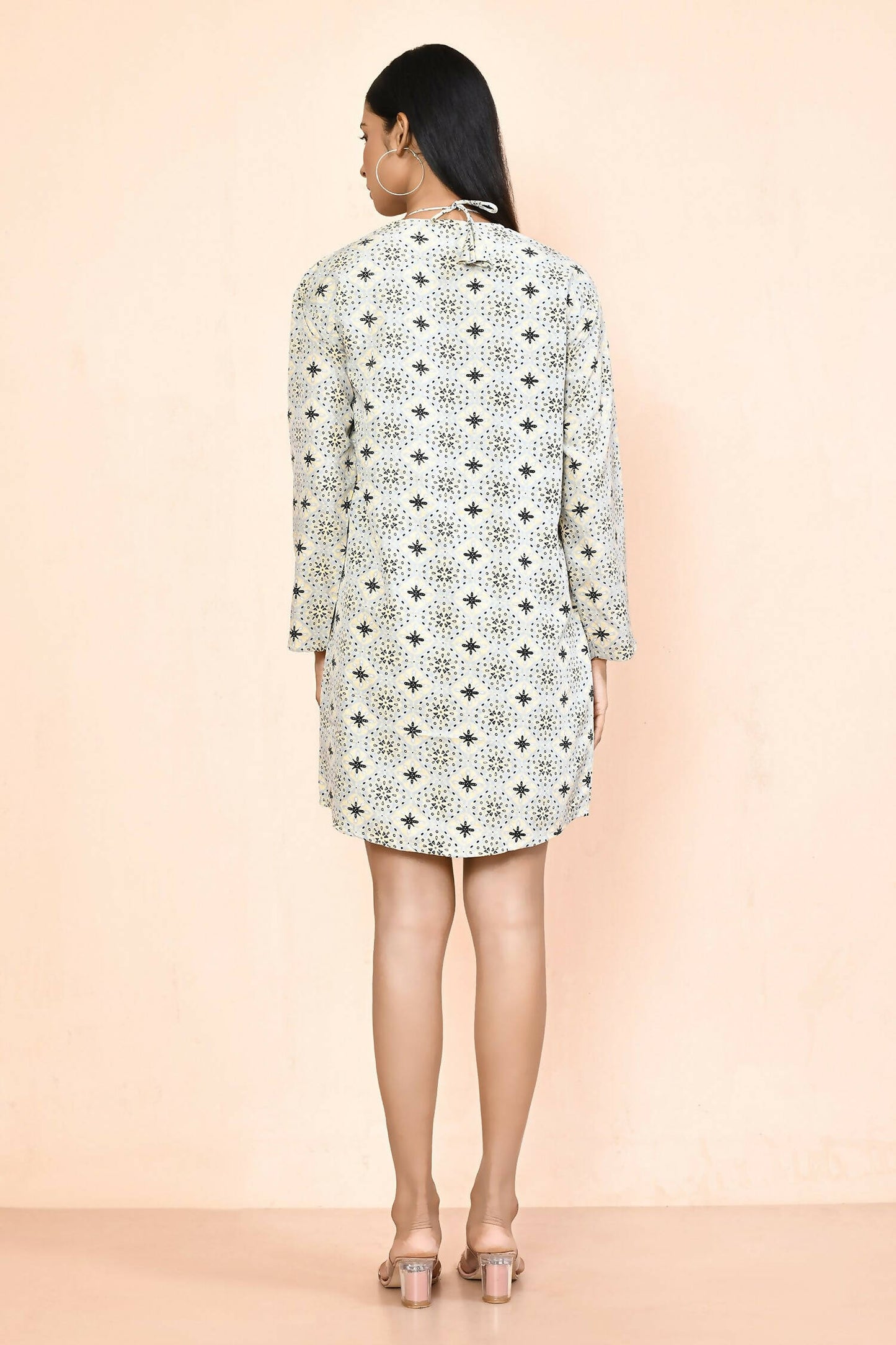 Grey Platinum Creap Printed Co-Sets - Femella - Distacart