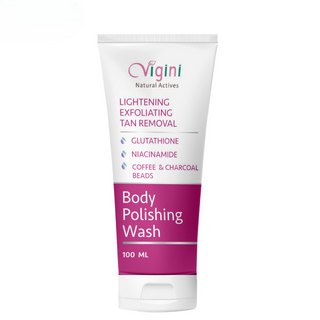 Vigini Skin Lightening Brightening Body Polishing Wash for Men Women - Distacart