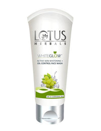 Thumbnail for Lotus Herbals Whiteglow Active Skin Whitening + Oil Control Face Wash