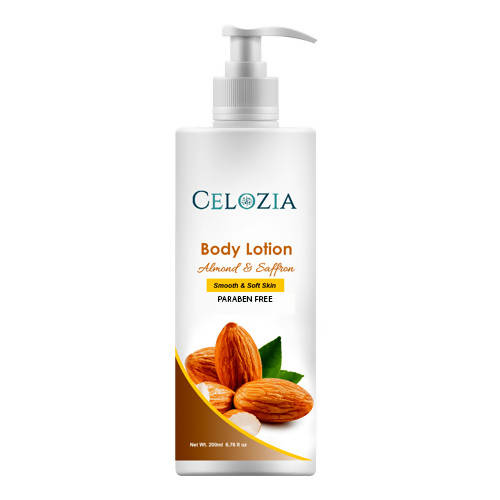 Celozia Almond & Saffron Body Lotion - Distacart