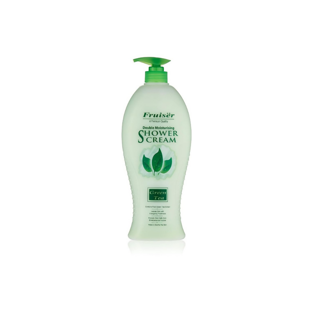 Fruiser Double Moisturising Shower Cream Green Tea - Distacart
