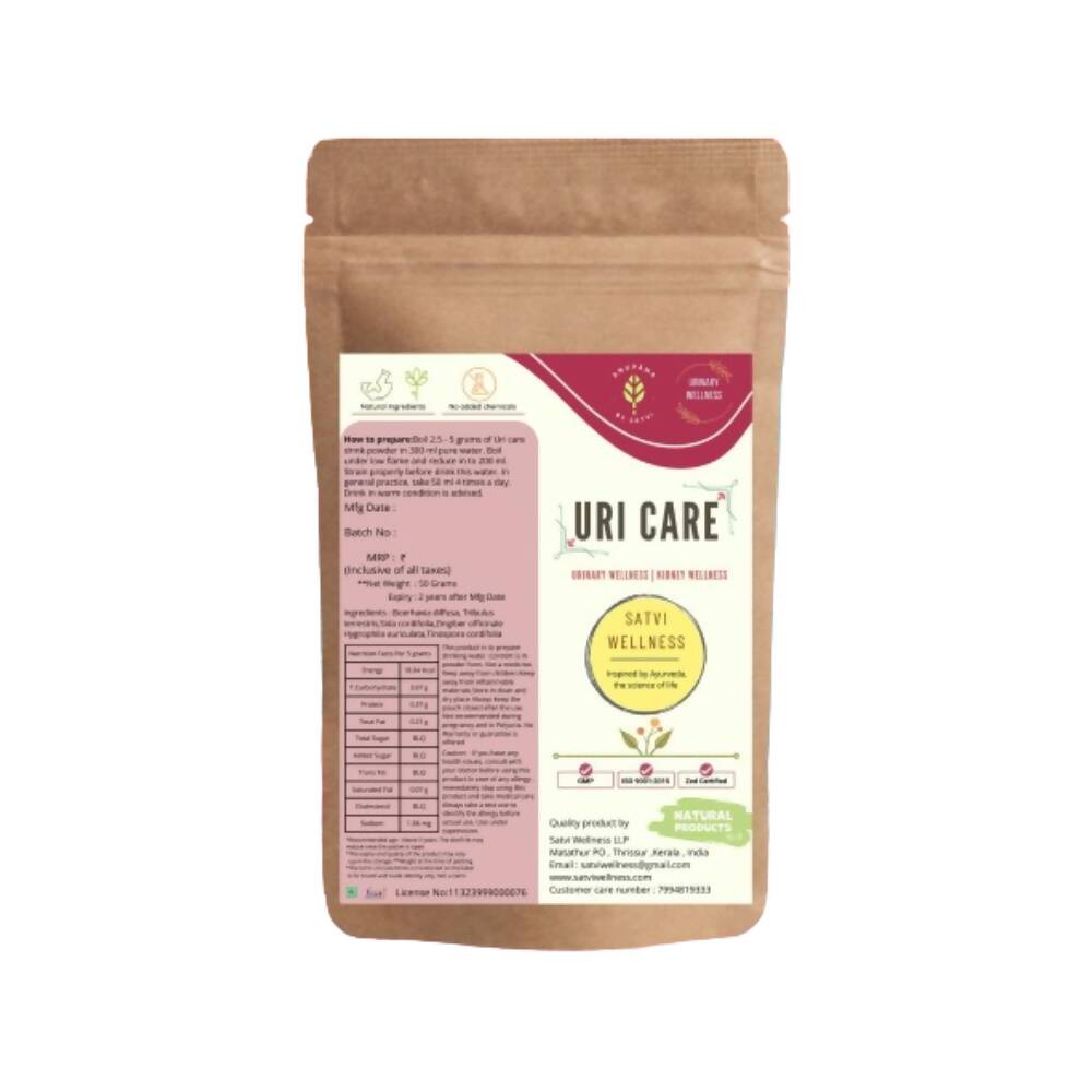 Satvi Wellness Uri Care - Urinary Wellness | Uric Acid Care - Distacart