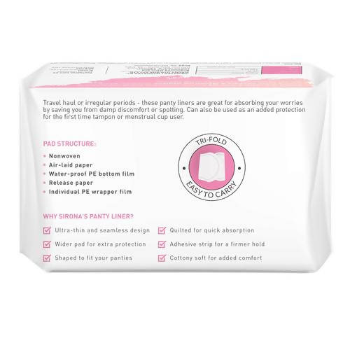 Buy Sirona Dry Comfort Panty Liners Online at Best Price