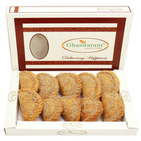 Thumbnail for Ghasitaram Holi Sweets - Roasted Khus Khus Gujiya - Distacart