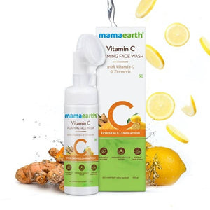 Mamaearth Vitamin C Foaming Face Wash With Ingredients