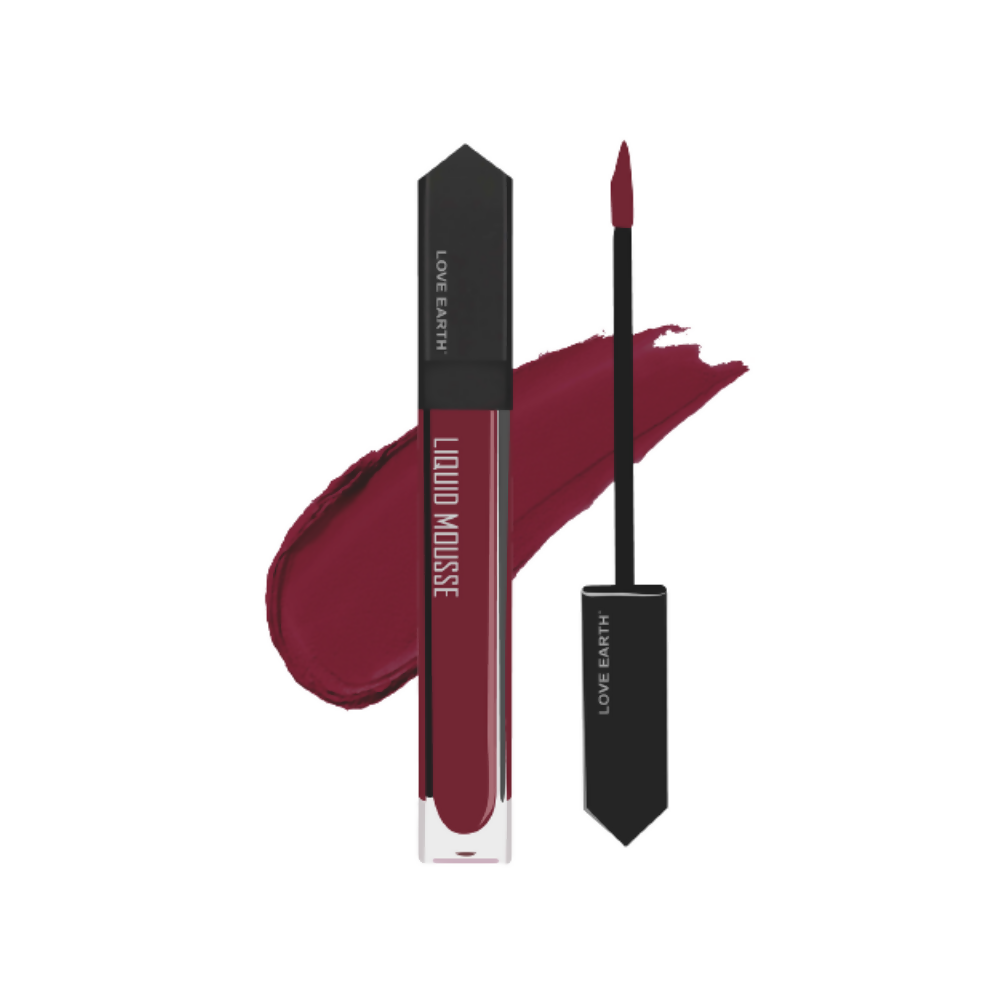 Love Earth Liquid Mousse Lipstick - Raspberry Martini - Distacart