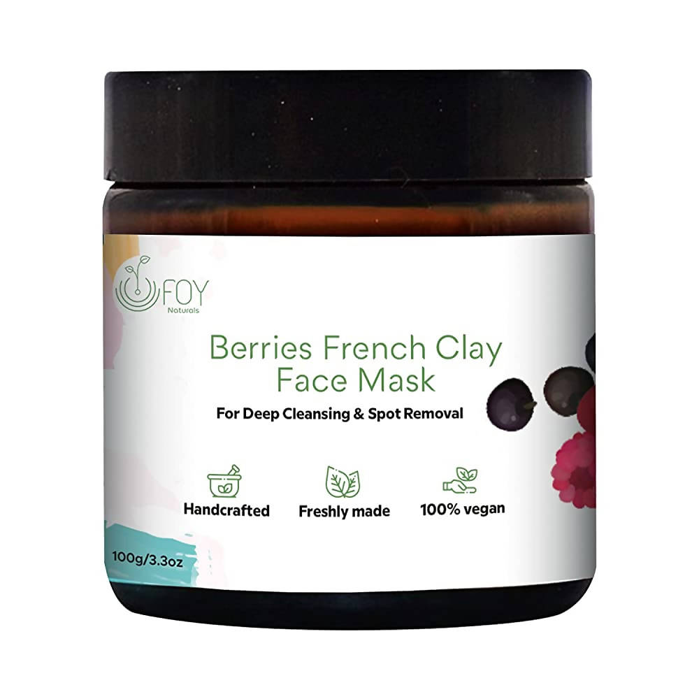 FOY Naturals Berries & French Clay Face Mask