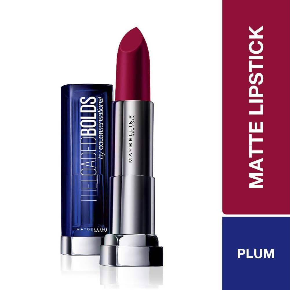 Maybelline New York Color Sensational Creamy Matte Lipstick, 904 Berry Bossy - Distacart