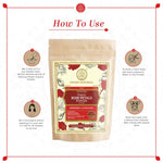 Thumbnail for Khadi Natural Organic Rose Petals Powder