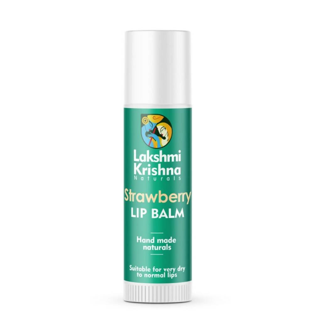 Lakshmi Krishna Naturals Strawberry Lip Balm - Distacart