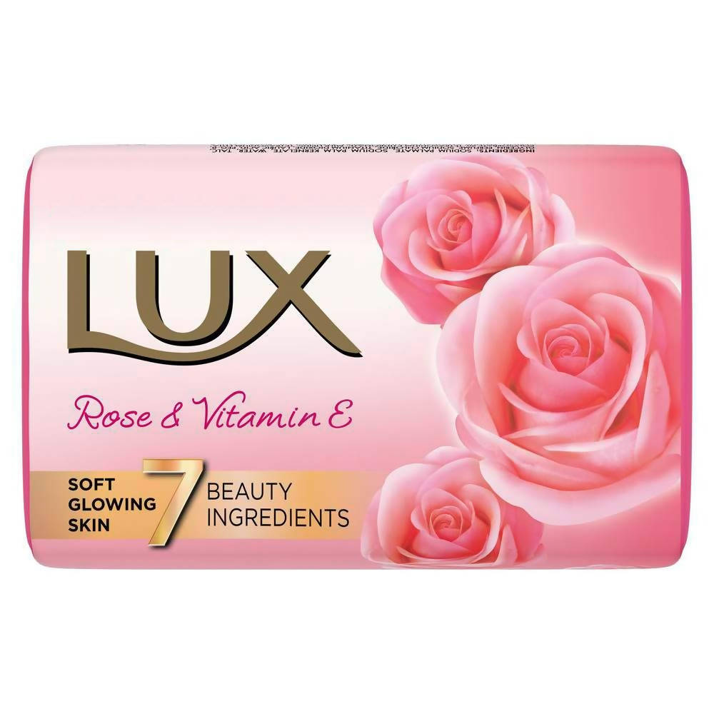 Lux Rose & Vitamin E Soap For Soft Glowing Skin