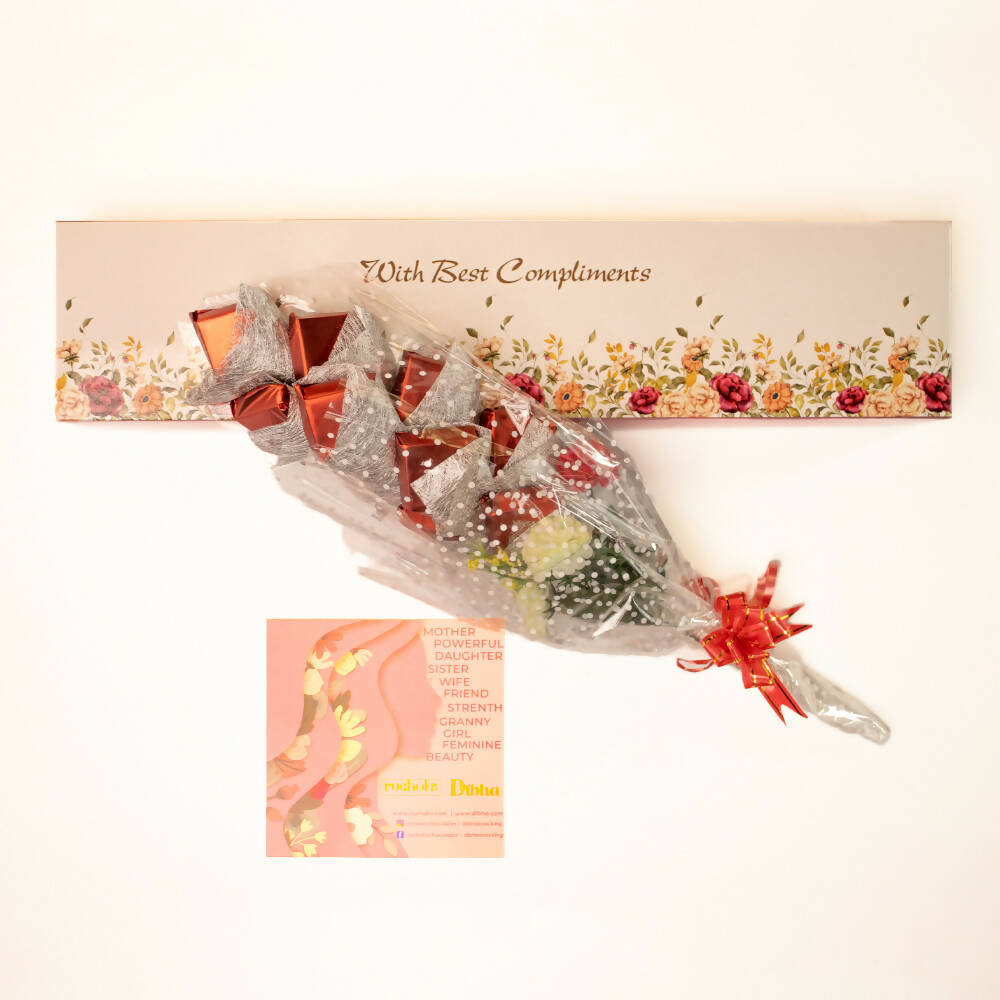Dibha Women's Day Chocolate Bouquet Surprise For Her - Distacart