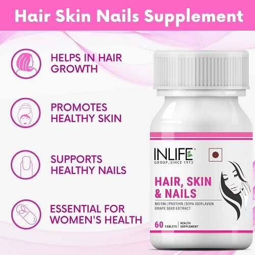 Inlife Hair Skin And Nails Tablets