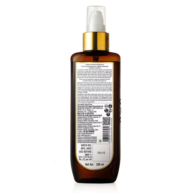 Wow Skin Science Niacinamide Purifying Toner - Distacart