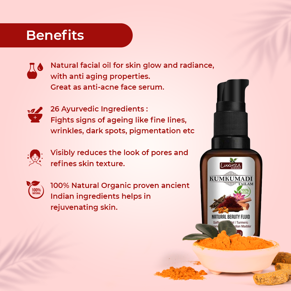 Luxura Sciences Kumkumadi Tailam - Distacart