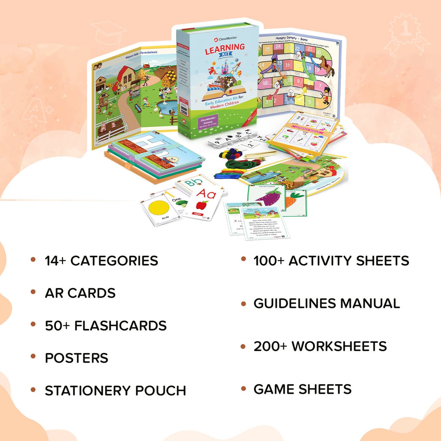 ClassMonitor All In One Nursery Learning Kit - Distacart