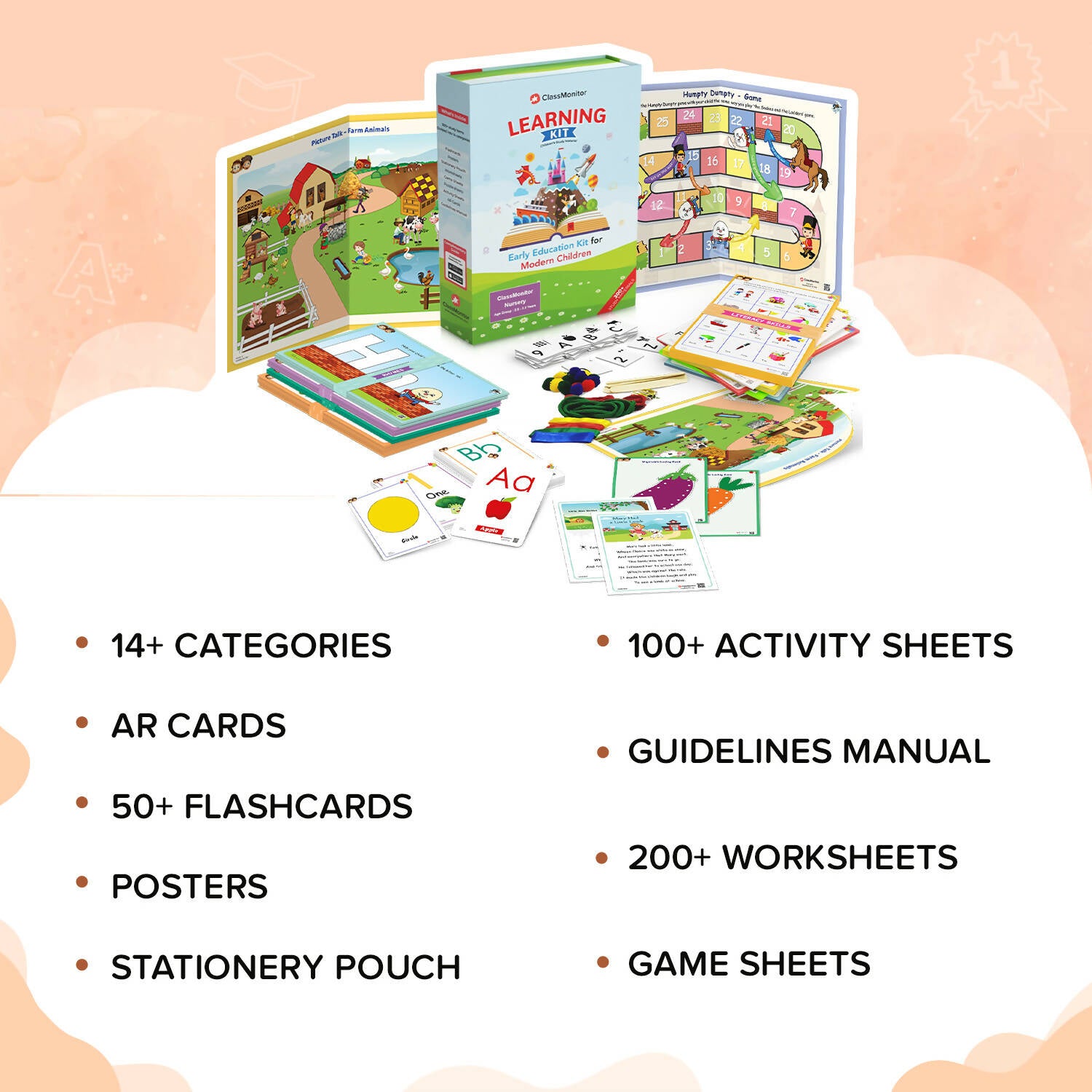 ClassMonitor All In One Nursery Learning Kit - Distacart