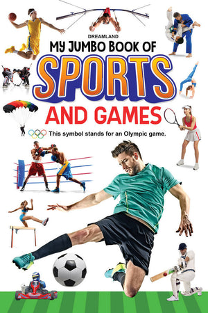 Dreamland My Jumbo Book of Sports and Games : Children Reference-Sports Book - Distacart