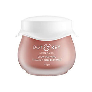 Dot & Key Glow Reviving Vitamin C Pink Clay Face Mask - Distacart