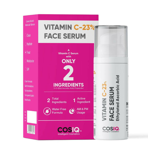 Cos-IQ Vitamin C-23% Face Serum - Distacart