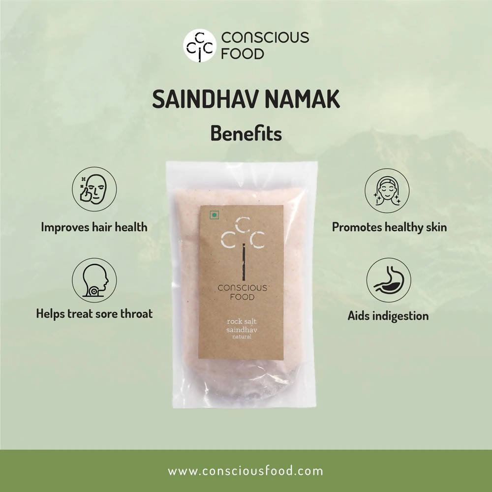 Conscious Food Rock Salt (Saindhav)