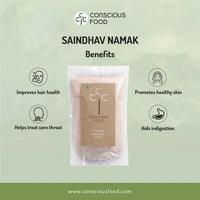 Thumbnail for Conscious Food Rock Salt (Saindhav)