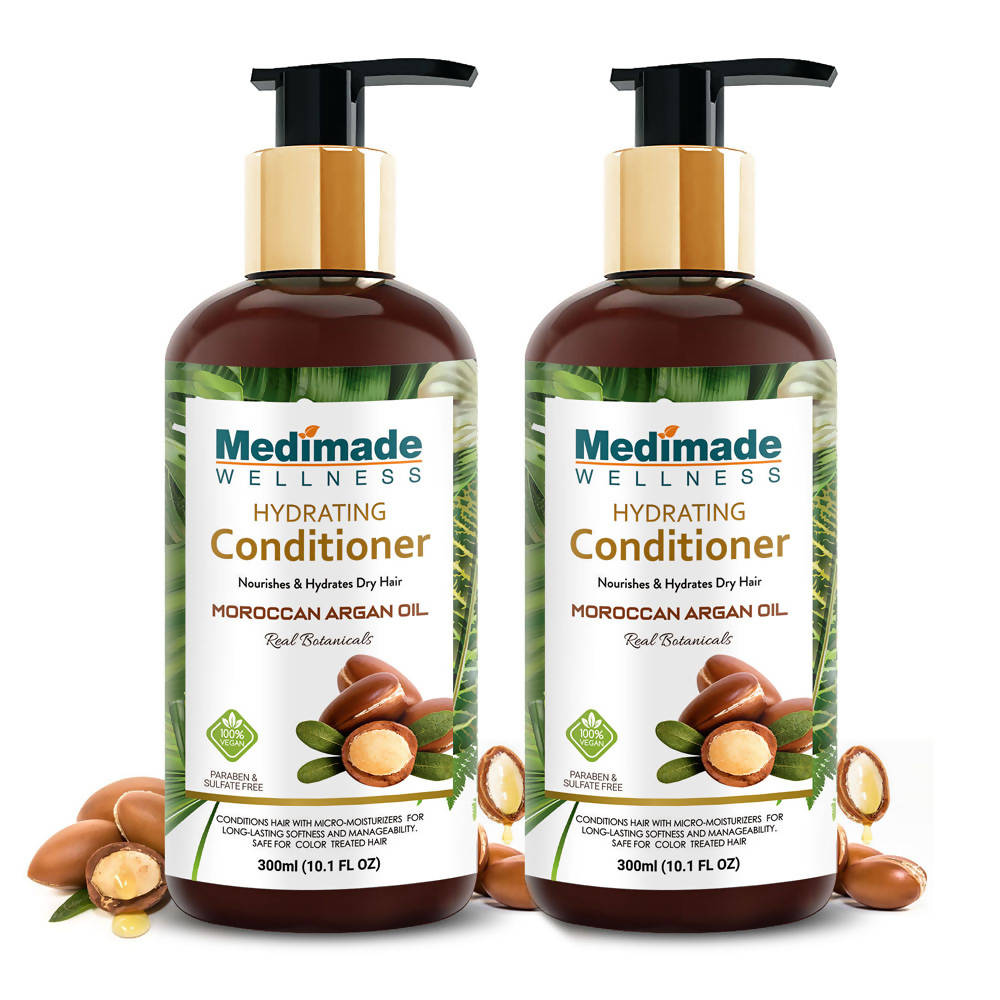 Medimade Wellness Hydrating Conditioner With Moroccan Argan Oil - Distacart