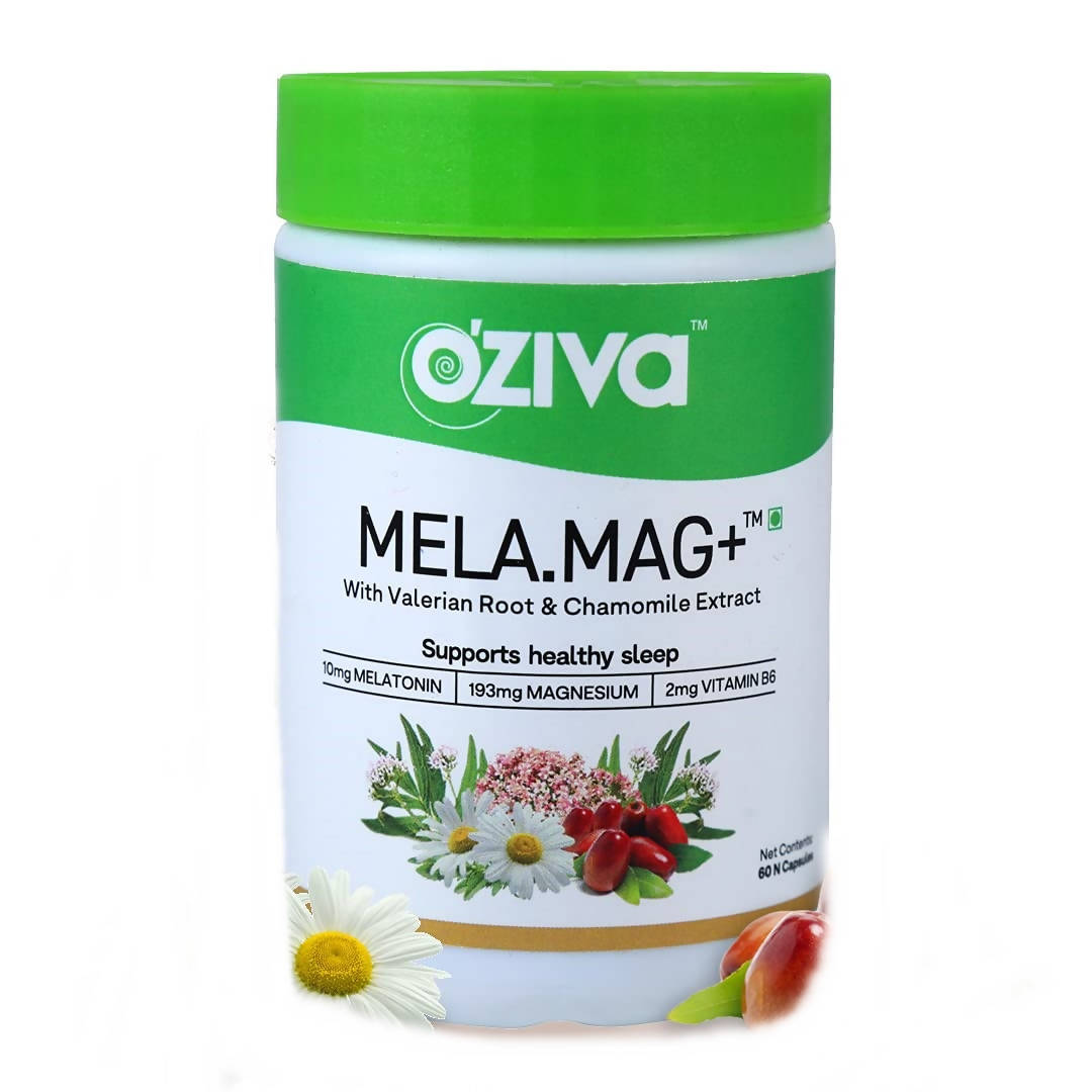 OZiva Mela.Mag+ Capsules - Distacart