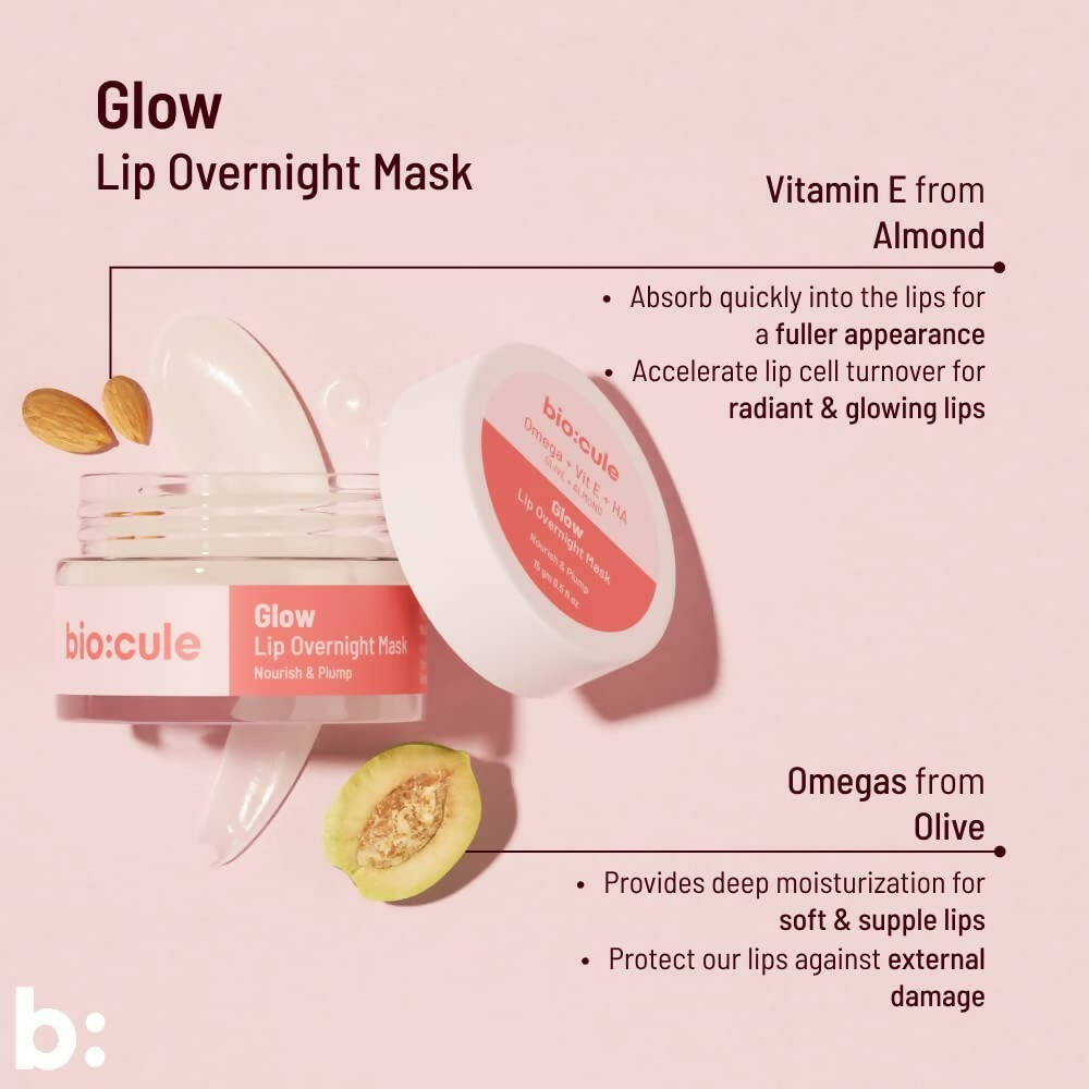 Biocule Glow Lip Overnight Sleeping Mask - Distacart