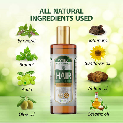 Fytika Lush Locks Hair Oil - Distacart