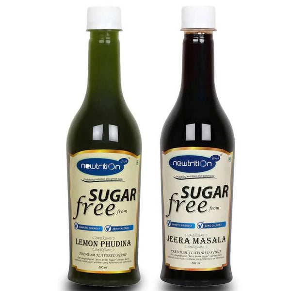 Newtrition Plus Sugar Free Jeera Masala & Lemon Phudina Syrup
