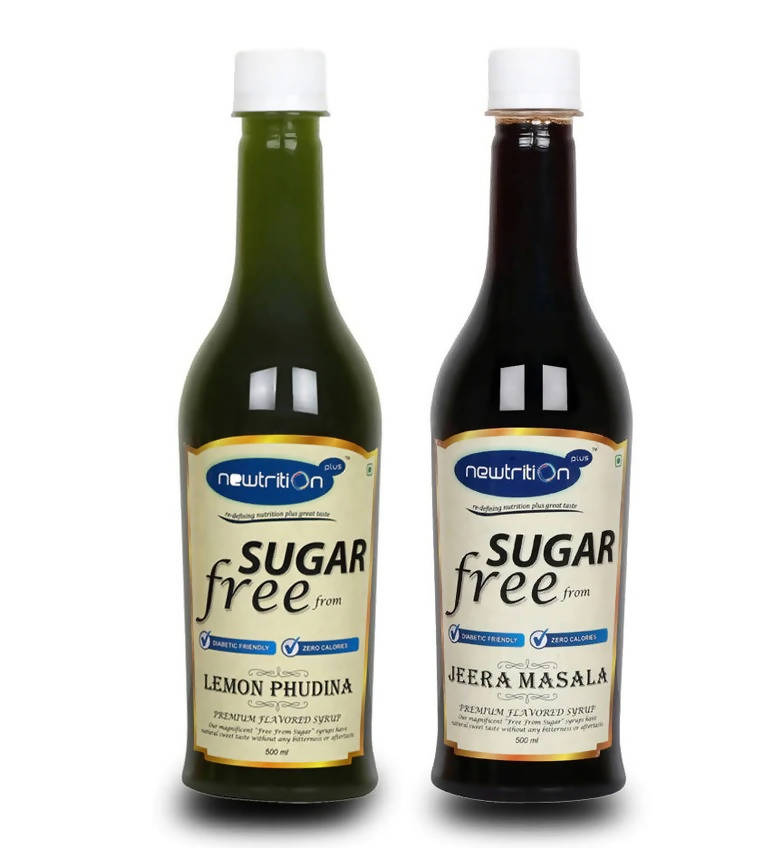 Newtrition Plus Sugar Free Jeera Masala & Lemon Phudina Syrup