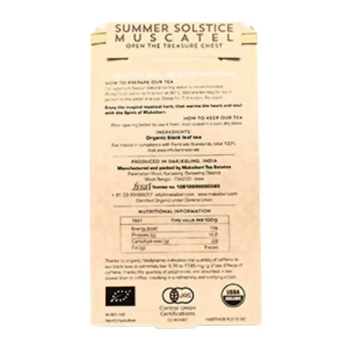 Makaibari Darjeeling Second Flush Black Tea Bags - Distacart