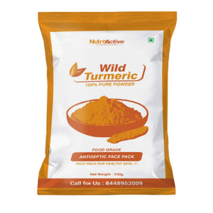 NutroActive Wild Turmeric Face Pack Powder