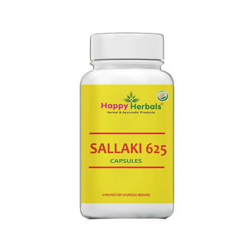Happy Herbals Sallaki 625 Capsules - Distacart