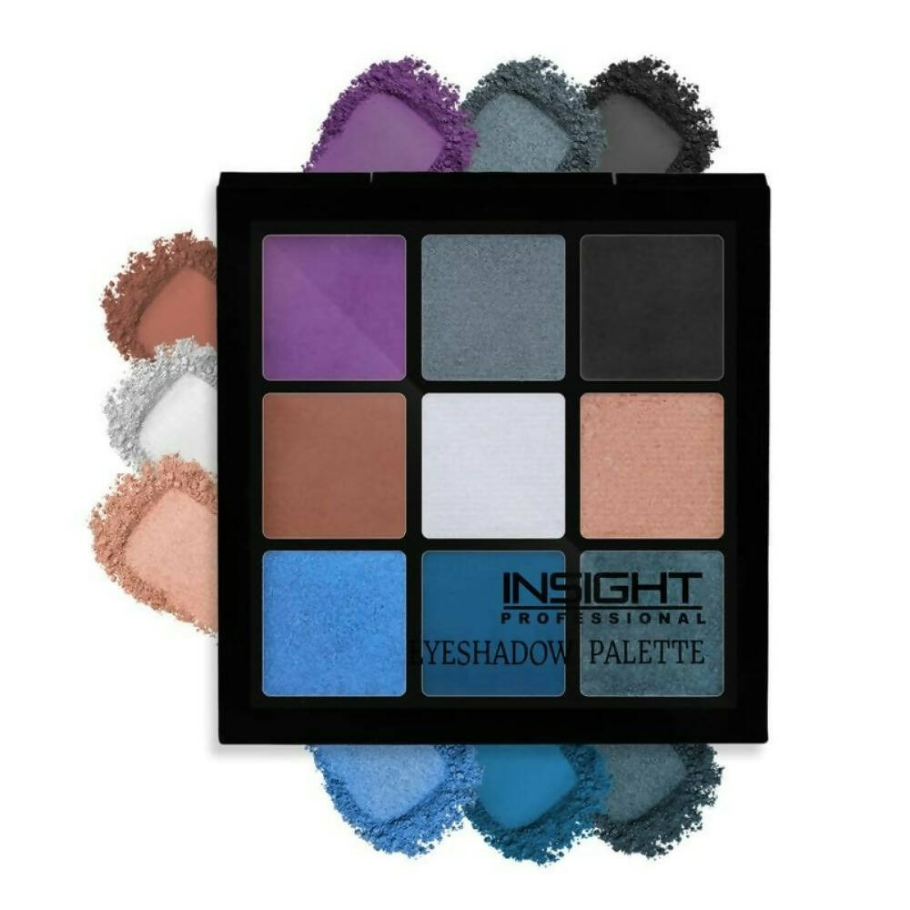 Insight Cosmetics 9 Color Eyeshadow Pallate - Smoky - Distacart