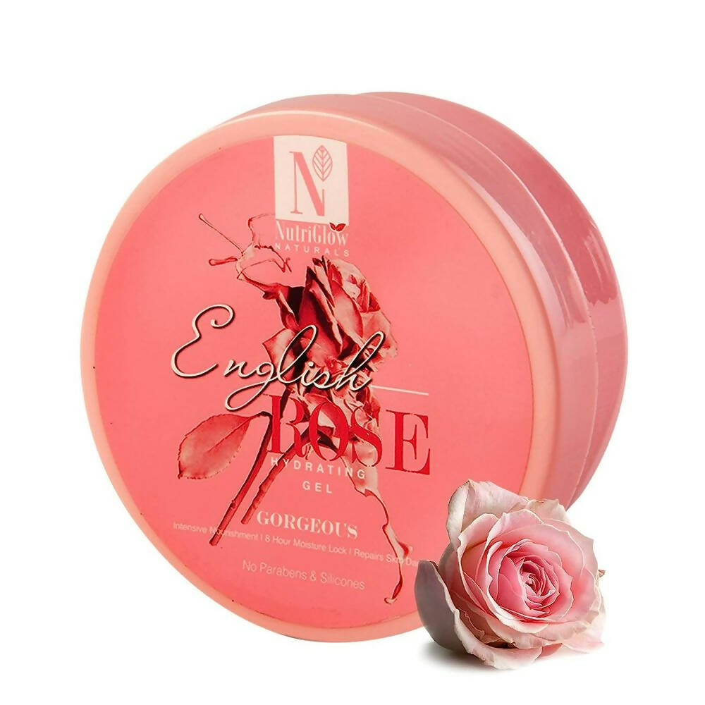 NutriGlow NATURAL'S English Rose Hydrating Gel - Distacart