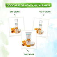 Thumbnail for Mamaearth Honey Malai Night Cream for Nourishing Glow - Distacart
