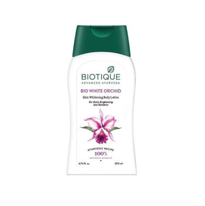 Biotique Advanced Ayurveda Bio White Orchid Skin Whitening Body Lotion 200Ml