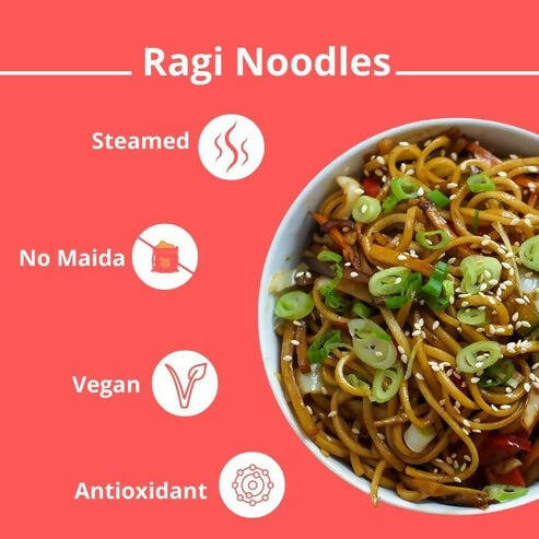 Healthy Master Ragi Millet Noodles - Healthy & Nutritious - Distacart