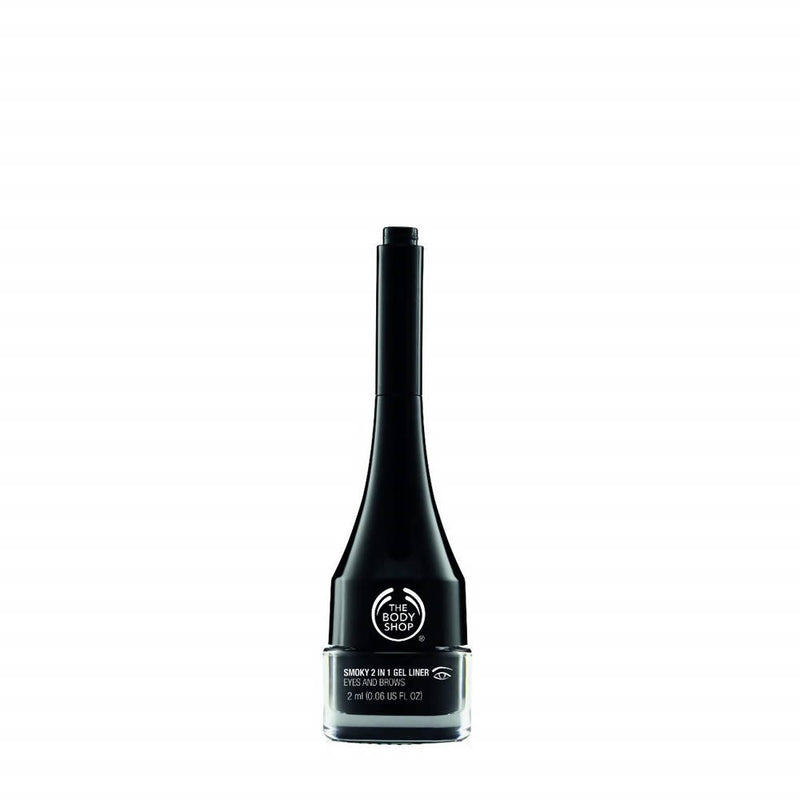 The Body Shop Smoky 2 In 1 Gel Liner Eyes &amp; Brows - Black 2 ml